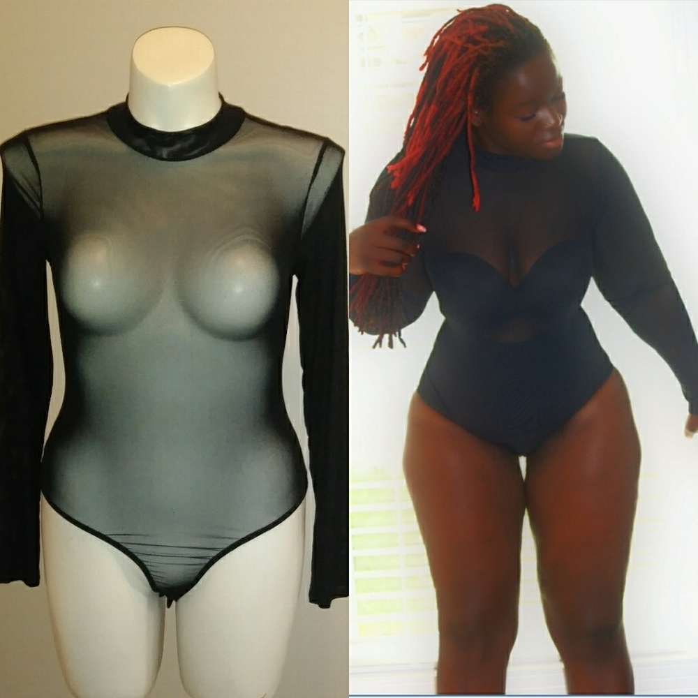 Mesh body suit